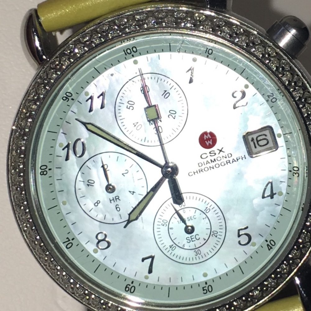 COPY - Michelle Csx diamond bezel watch